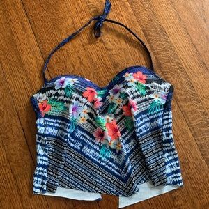 OP Strapless Bandana Tankini M